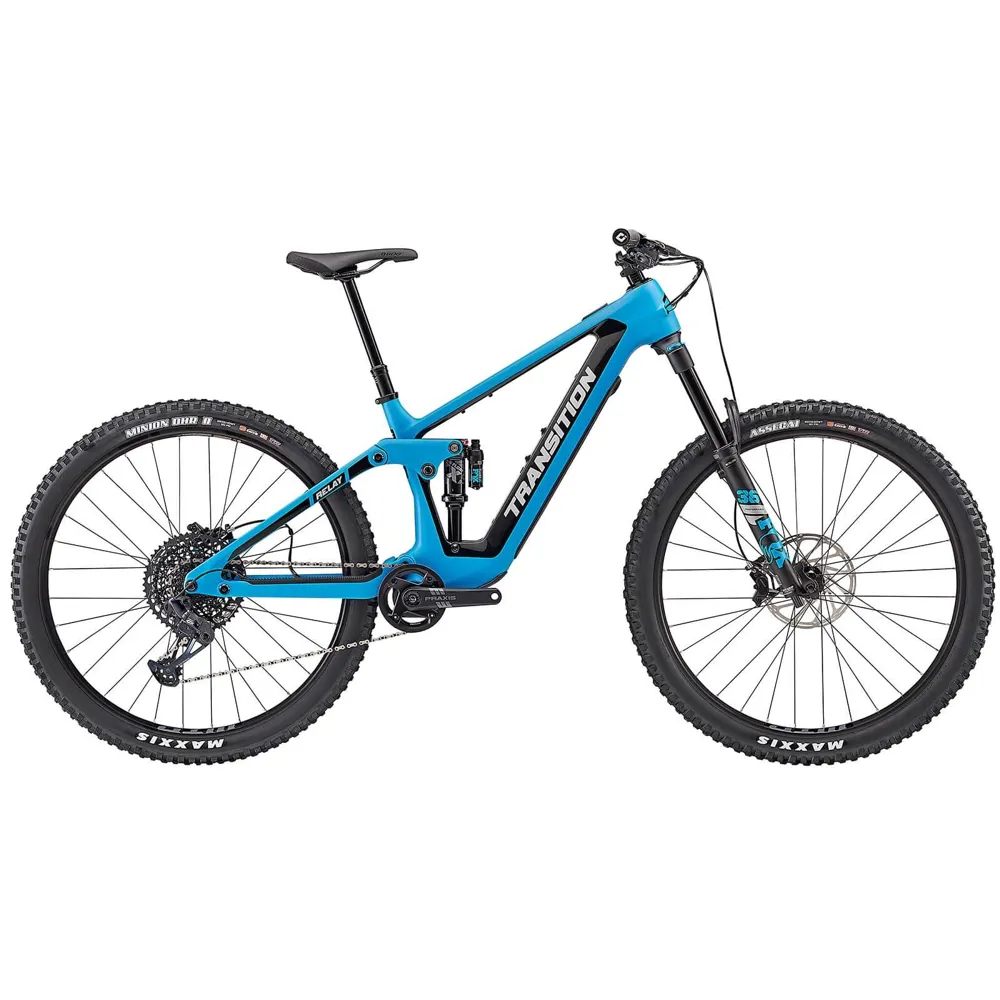 Transition Transition Relay Carbon GX Electric Bike 2023 Blue